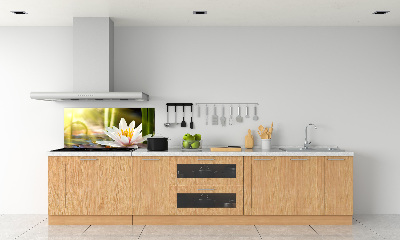 Platte für Küchenrückwand Seerose