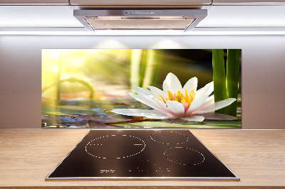 Platte für Küchenrückwand Seerose