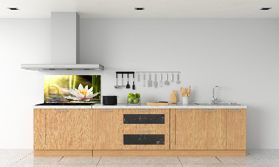 Platte für Küchenrückwand Seerose