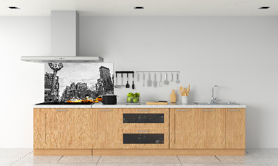 Glasrückwand für die küche New Yorker Taxis