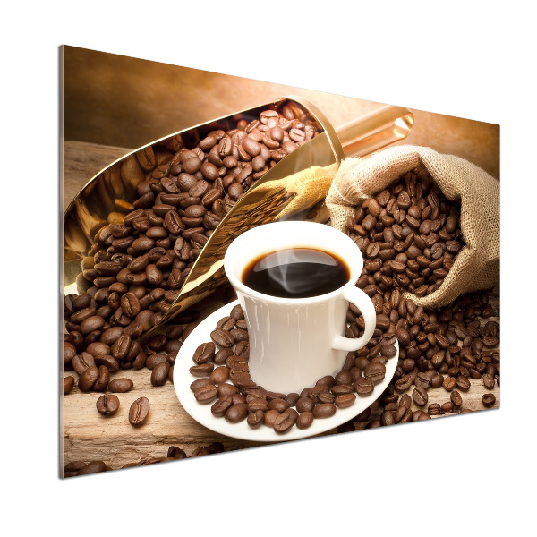 Küchen wandpaneel Eine Tasse Kaffee