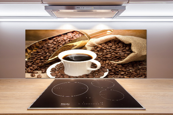 Küchen wandpaneel Eine Tasse Kaffee