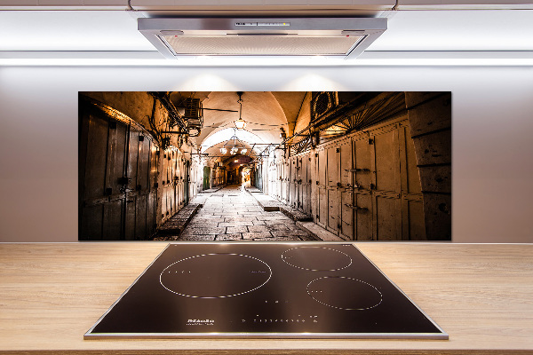 Glasrückwand für die küche Jerusalem