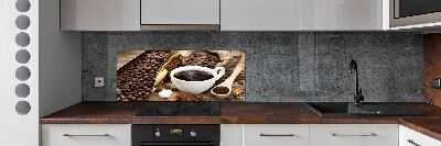 Platte für Küchenrückwand Eine Tasse Kaffee