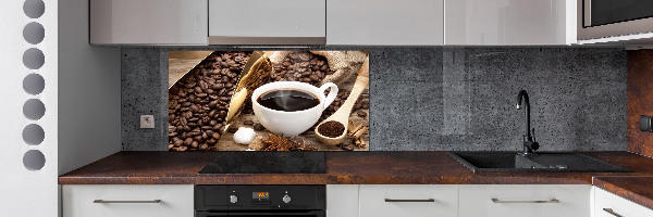 Platte für Küchenrückwand Eine Tasse Kaffee