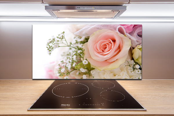 Platte für Küchenrückwand Ein Blumenstrauß