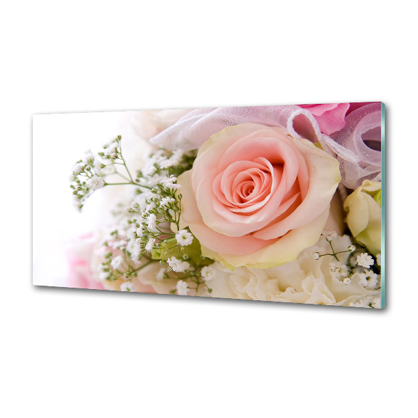 Platte für Küchenrückwand Ein Blumenstrauß