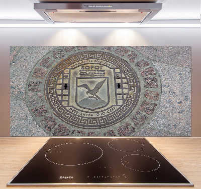 Platte für Küchenrückwand Sopot-Brunnen