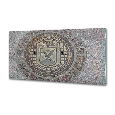 Platte für Küchenrückwand Sopot-Brunnen