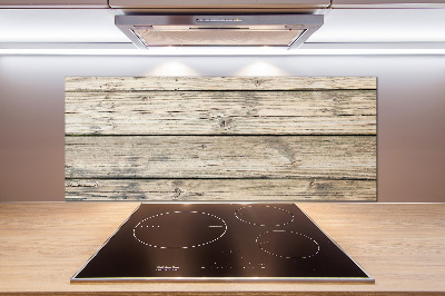 Platte für Küchenrückwand Holzhintergrund