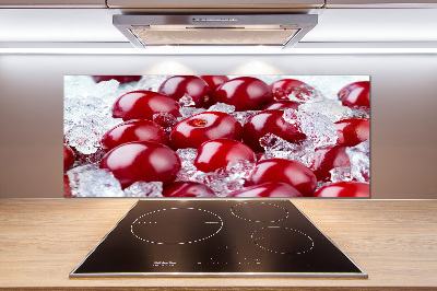 Küchen wandpaneel Gefrorene Kirsche