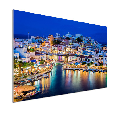 Glasrückwand für die küche Kreta Griechenland