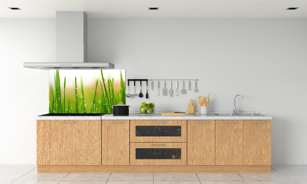 Platte für Küchenrückwand Gras