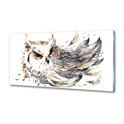 Küchen wandpaneel Eule