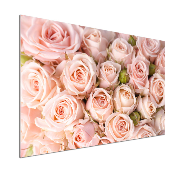 Platte für Küchenrückwand Rosen