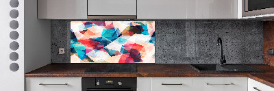 Platte für Küchenrückwand Abstraktes Mosaik