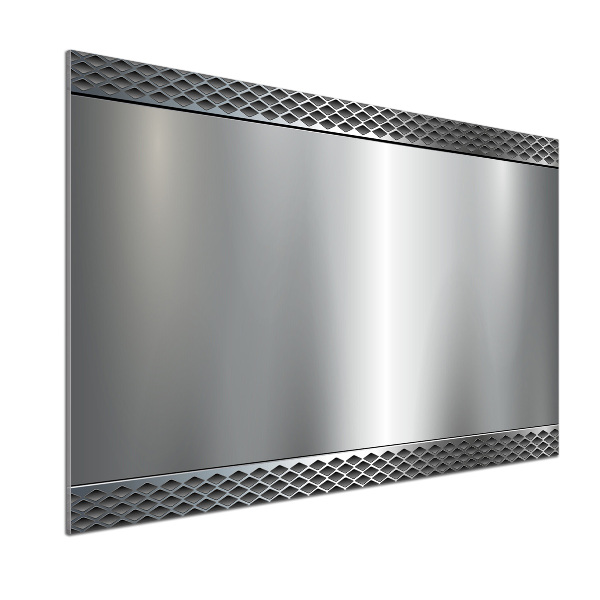 Küchen wandpaneel Metallischer Hintergrund