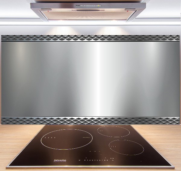 Küchen wandpaneel Metallischer Hintergrund