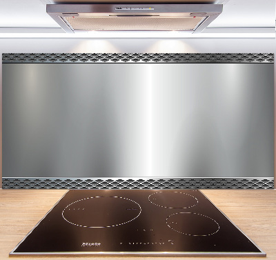 Küchen wandpaneel Metallischer Hintergrund