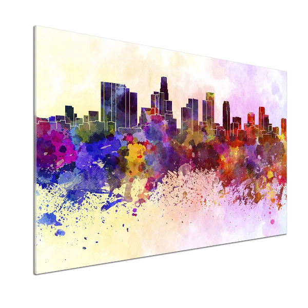 Glasrückwand für die küche Farben von Los Angeles