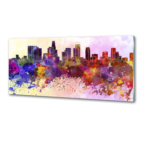 Glasrückwand für die küche Farben von Los Angeles