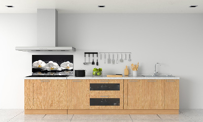 Platte für Küchenrückwand Orchidee