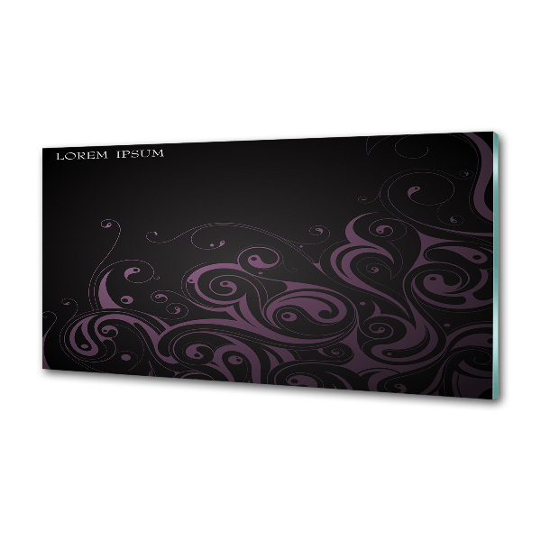 Platte für Küchenrückwand Ornamente