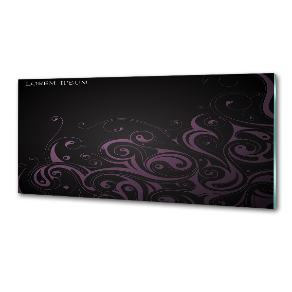 Platte für Küchenrückwand Ornamente