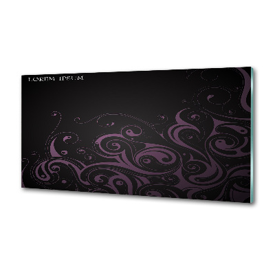 Platte für Küchenrückwand Ornamente