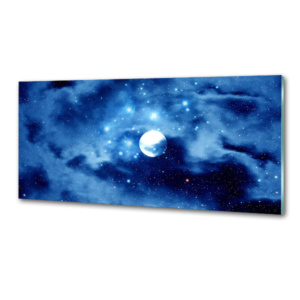 Glasrückwand für die küche Vollmond