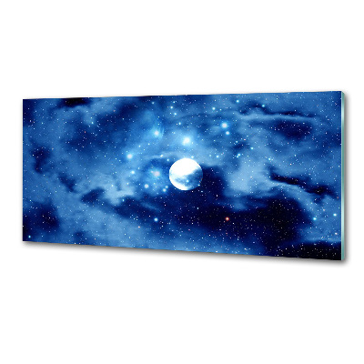 Glasrückwand für die küche Vollmond