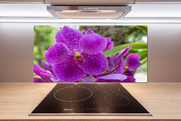 Küchen wandpaneel Orchidee