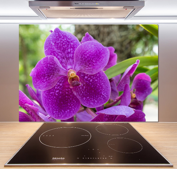 Küchen wandpaneel Orchidee