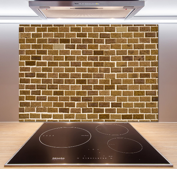 Küchen wandpaneel Ziegelmauer