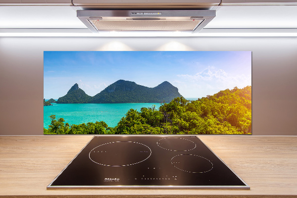 Platte für Küchenrückwand Panorama Thailand