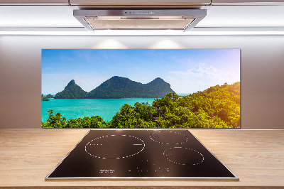 Platte für Küchenrückwand Panorama Thailand