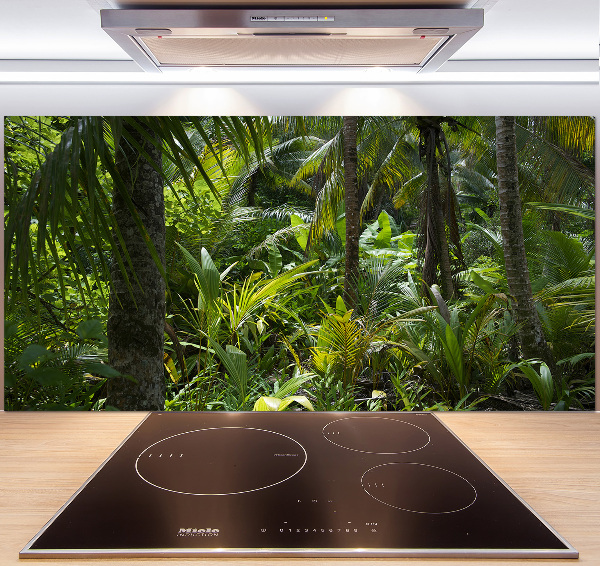 Platte für Küchenrückwand Tropischer Wald