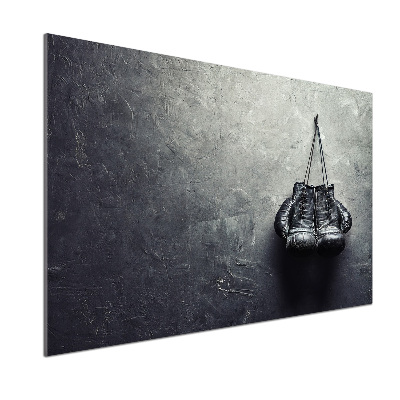 Platte für Küchenrückwand Boxhandschuhe