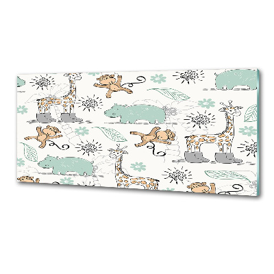 Platte für Küchenrückwand Tiere