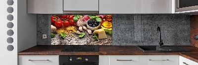 Glasrückwand für die küche Italienische Küche