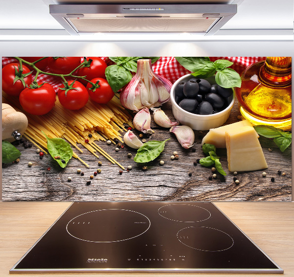 Glasrückwand für die küche Italienische Küche