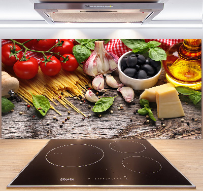 Glasrückwand für die küche Italienische Küche