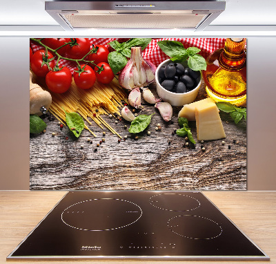 Glasrückwand für die küche Italienische Küche