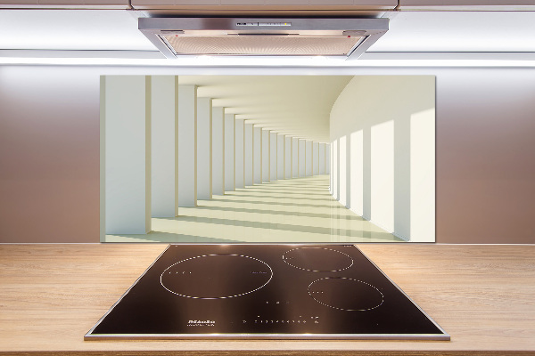 Glasrückwand für die küche Korridor