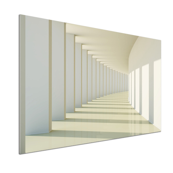 Glasrückwand für die küche Korridor