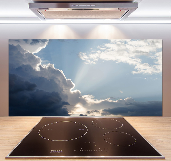 Platte für Küchenrückwand Wolken am Himmel