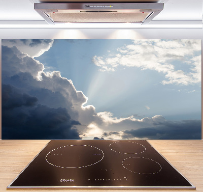 Platte für Küchenrückwand Wolken am Himmel