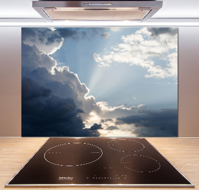 Platte für Küchenrückwand Wolken am Himmel