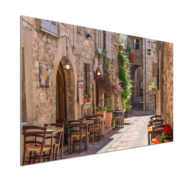 Küchen wandpaneel Italienische Straße