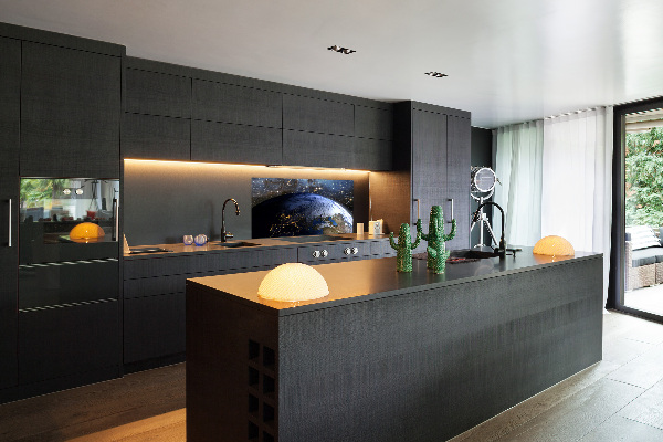 Küchen wandpaneel Planet Erde